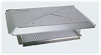 Multiple Flue stainless steel
chimney cap for masonry chimneys